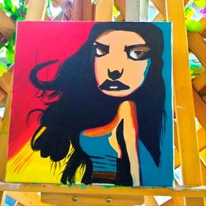 Acrylic Painting on Canvas Original